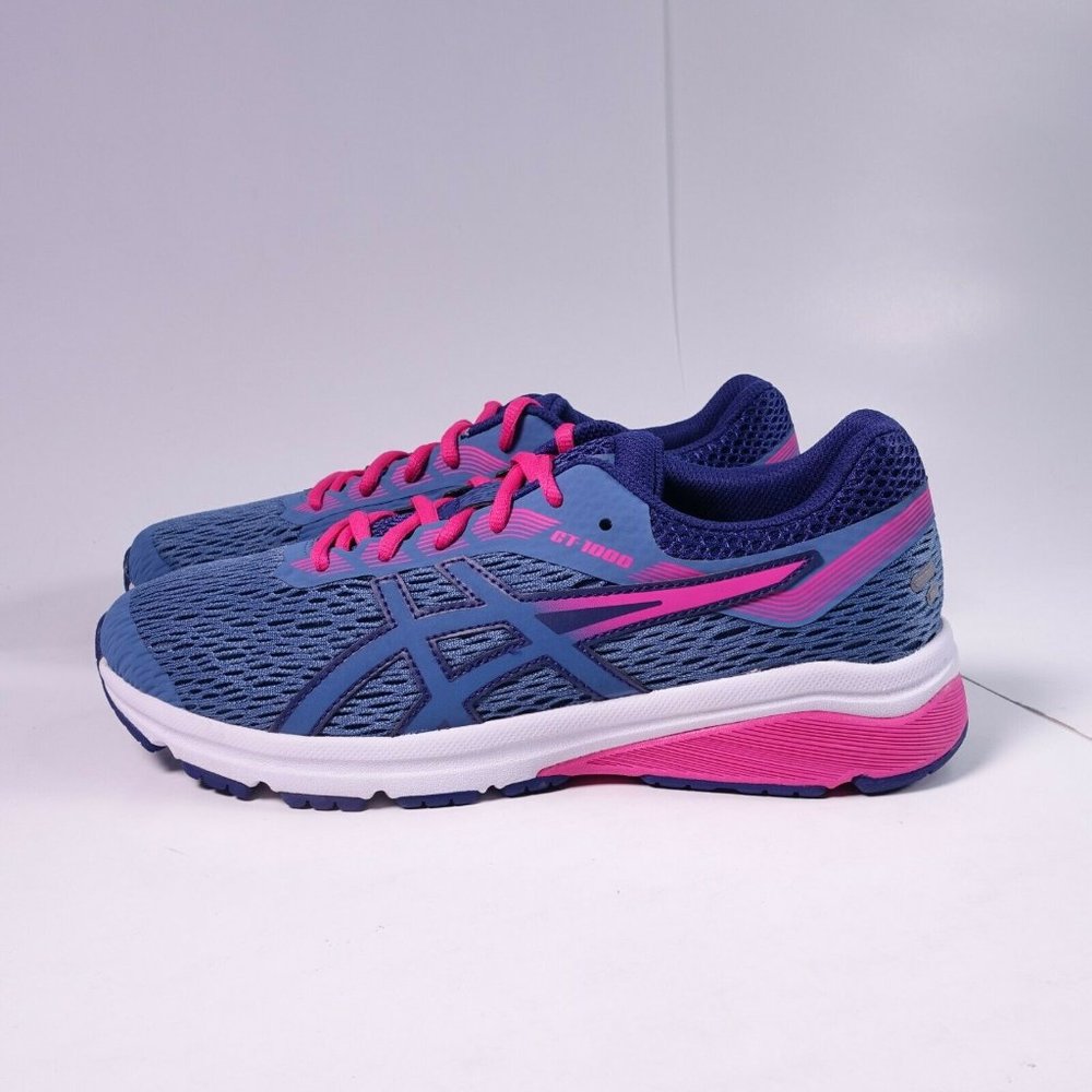 ASICS GT-1000 7 GS Running Shoes 1014A005-400 Blue - Picture 3 of 11